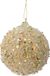 Decoris Kaemingk Kerstbal foam d8 cm licht goud II kerst Decoris