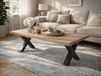 MARNOIX Table basse 130 cm chêne français