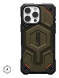 Urban Armor Gear UAG - Monarch Pro Mag Case voor iPhone 16 Pro Max - Kevlar Groen