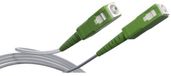 Lineaire Glasvezelkabel SC/SC 15m Grijs/Groen