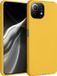 kwmobile telefoonhoesje geschikt voor Xiaomi 11 Lite (5G) NE / Mi 11 Lite (5G) - Back cover in honinggeel