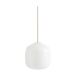 HAY Suspension Buoy Ø20 cm Opal verre-béton gris