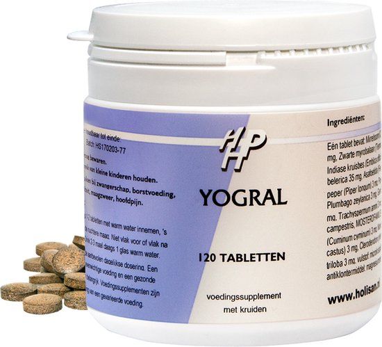 Holisan Yogral - 120 tabletten