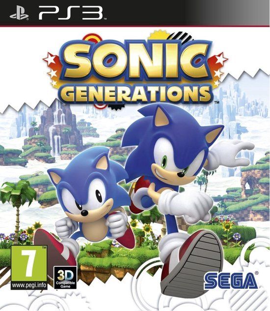 Sonic Generations - PS3 - Standard Edition