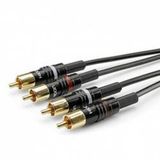 Sommer Cable HBP-C2-0150 Jackplug / Cinch Audio Aansluitkabel