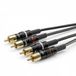 Sommer Cable HBP-C2-0150 Jackplug / Cinch Audio Aansluitkabel