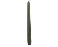 Bolsius - Gotische kaarsen - 245/24 - 4 stuks per verpakking - Fresh Olive