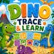 Dino Trace & Learn: Preschool Activity Book with Number Tracing 1-10, Dinosaur Mazes, and Pencil Control Line Tracing for Kids Ages 3-5