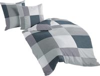 Bierbaum Mako satijnen lakens Design 13, zilver