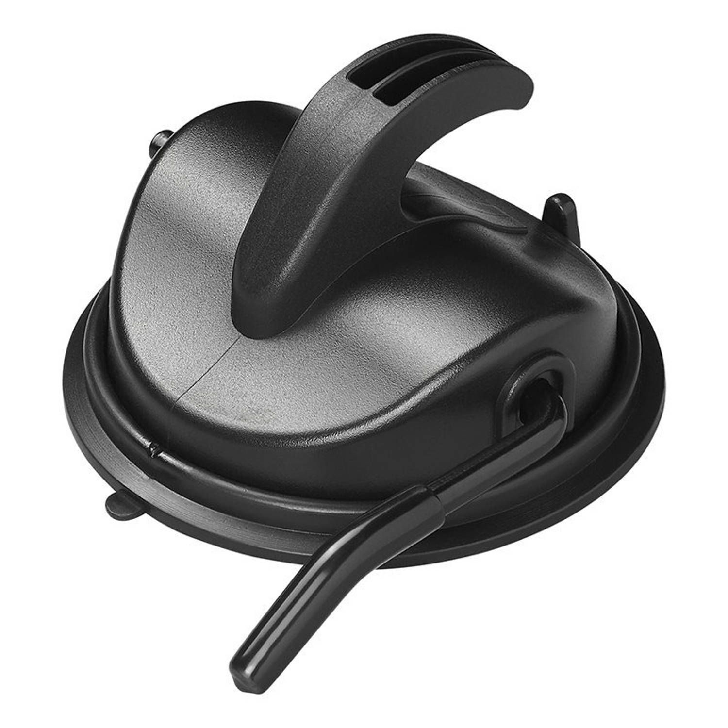 ProPlus Set van 2 ophanghaken met zuignap - Zwart - 10 cm - 10 kg
