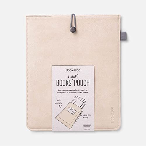 IF Bookaroo Book & Stuff Pouch Cream