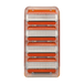MONSIEUR BARBIER Lames de rasoir L'Explorer (Compatible Fusion) - Lot de 24 lames