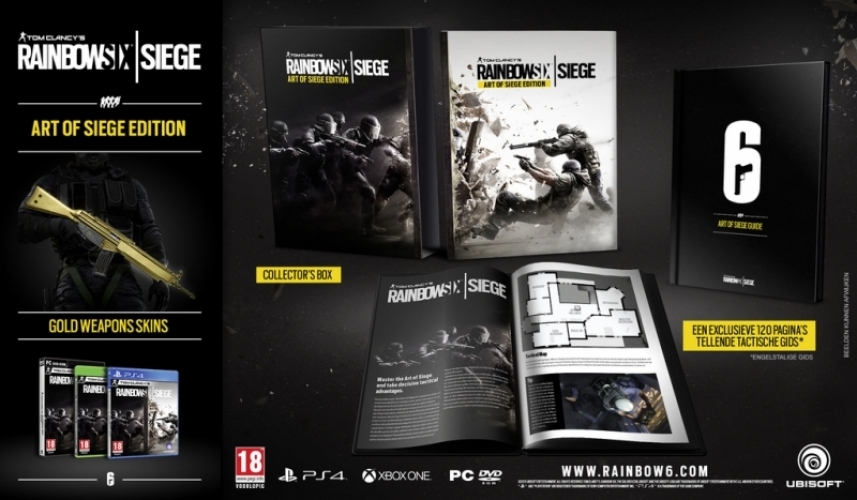 Microsoft Rainbow Six Siege Art of Siege Edition Xbox One