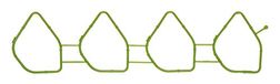 Gasket, Ajusa Gasket, intake manifold