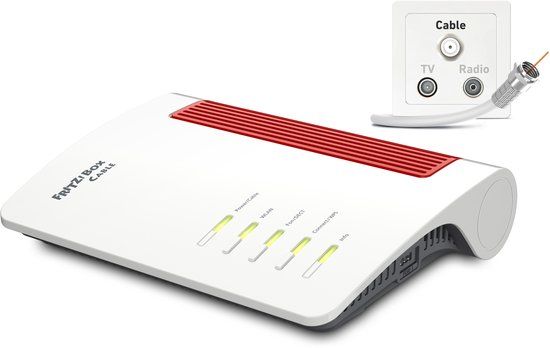 FRITZ!Box 6670 Cable - Draadloze Router - Wi-Fi 7