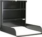 Bybo Pippi Opklapbare Wand Commode - Zwart