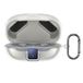 kwmobile Earphones Case for JBL Endurance Peak 3 Case - Clear TPU Silicone Earbuds Cover - Transparent
