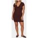 GUESS Robe Naleny Espresso Brown Multi Taille: XL