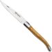 Laguiole en Aubrac Laguiole en Aubrac Cheesewood Natural Colour, Matt Bolsters, zakmes, 12 cm