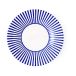 Spode Assiette Steccato 18 cm Rayure étroite