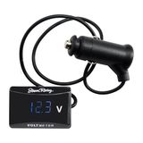 Simoni Racing VOLT/1 digitale controle accutoestand, Blue Lighted, White Face