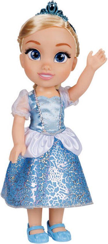 Disney Princess Cinderella Pop - 38 cm - Blauw