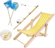 Accessoires de jardin - Cage de pêche décorative et filet de pêche - Accessoires pour gâteaux festifs - Décoration sur le thème du poisson - Lot de 5 pièces