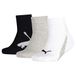 PUMA Kids' Quarter Socks (3 Pack)