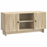 vidaXL TV-kast 102 x 34,5 x 50 cm Sonoma Eiken Bewerkt hout