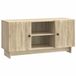 vidaXL TV-kast 102 x 34,5 x 50 cm Sonoma Eiken Bewerkt hout