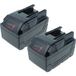 Vhbw - 2x Batteries Compatibles Avec Milwaukee V28 Vc Outil Électrique (2000 mAh, Li-ion, 28 V)