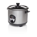 Tristar RK-6127 Cuiseur à riz - 1.5 Litre - Noir/Inox