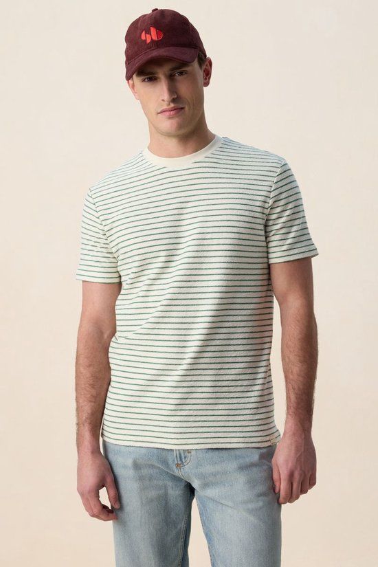 Sissy-Boy Groen gestreept t-shirt