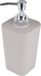 Wicotex Zeepdispenser kunststof taupe