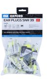 Oxford Products Bouchons d'oreilles SNR39 universel 25 pièces
