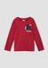 s.Oliver T-shirt met lange mouwen, koraalrood, maat 104/110