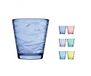 Pasabahce Origami Set met 6 gekleurde glazen, 24,5 cl