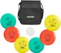 VEVOR Disc Golf Set (6 + 1 St.) voor Beginners, Startersset met Putter, Mid-Range, Driver, Inclusief Mini-Marker, Draagbare Rugzak, voor Tuin, Gazon, Strand En Park, Buiten.