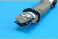 PME Cake Ltd Closed Vee Crimper Plain Edge 3/4 Zilver RVS