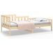 DESIGN IN Lit Simple Lit Adulte Lit De Jour Sans Matelas 80x200 Cm Bois De Pin Massif