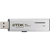 TDK TRANS-IT USB Flash Drive 8GB USB 2.0 - Zilver