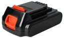 vhbw Batterie compatible avec Black & Decker GPC1800L, GTC1845L, GTC1845, GLC1825LB, GPC1820L, GPC1820LB, GTC1843L Outil (2000 mAh, Li-Ion, 18 V)