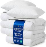 Amazinggirl ASE Spolka Akcyjna Winterdekbed 200 x 140 cm - Wit - Microvezel - Warmteklasse 4 - Anti-allergie