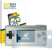 BROTECT - Screenprotector voor Nintendo Gameboy Micro - Folie Beschermfolie transparant 2 Stuks