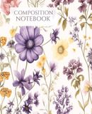 Composition Notebook Floral College Ruled