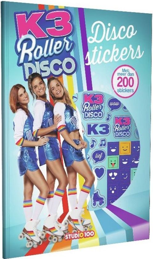 Stickerboek K3 - 9789462773448