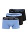 HUGO Boxershorts bleu royal/bleu roi / noir / blanc