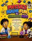 Physics made Fun For Curious Kids: A Fun Physics Adventure with Comics, Hands-On Activities, Brain Games, Puzzles, and Amazing Science Facts