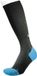 Ultimate Performance Compressiekous - Zwart/Blauw - Maat M
