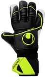 Uhlsport Supersoft HN Flex Frame Black Fluo Yellow Keepershandschoenen - Maat 8